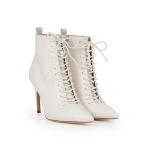 Frania Lace Up Stilletto Bootie